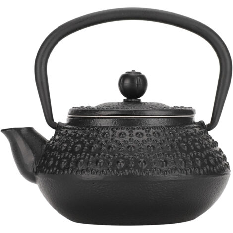 Théière en fonte 0,3 L, type goutte, ensemble bouilloire/bouilloire pour la décoration intérieure (1/5)