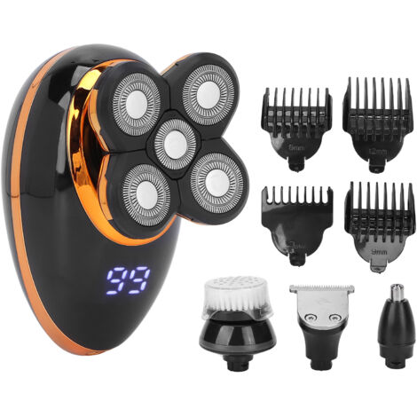 Rasoir électrique multifonctionnel rechargeable pour la maison, tondeuse à cheveux et coupe-poils de nez, kit de toilettage