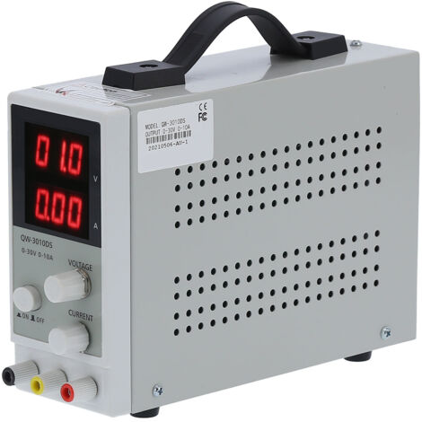 Alimentation CC 10 A avec affichage LED réglable pour la charge des tests de laboratoire (1/5)