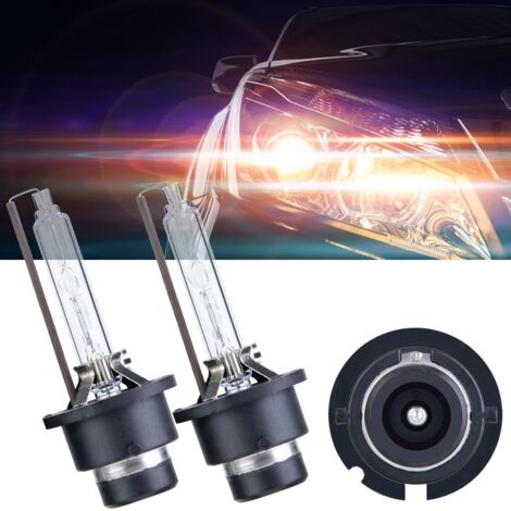 Lot de 2 ampoules de rechange pour phares de voiture au xénon D2S 6000K 35W (1/5)