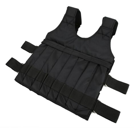 Gilet/veste lesté vide, charge maximale réglable de 20 kg, sans accessoires lestés (1/5)