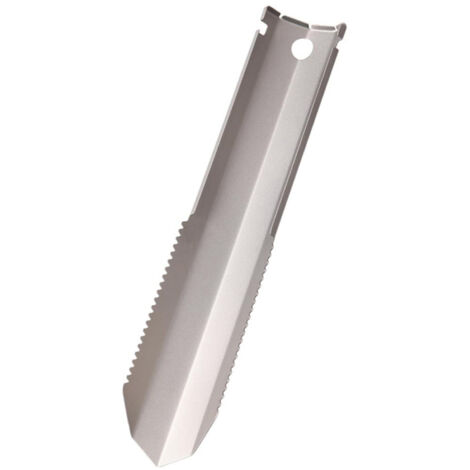 Pelle de jardin dentelée en titane TOMSHOO avec clip, idéale pour le camping, la randonnée et le trekking. (1/3)