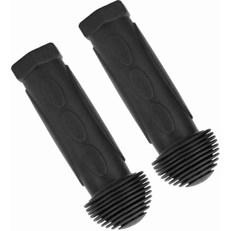 Lot de 2 poignées de guidon antidérapantes en plastique pour vélos, tricycles et trottinettes enfants. (1/5)