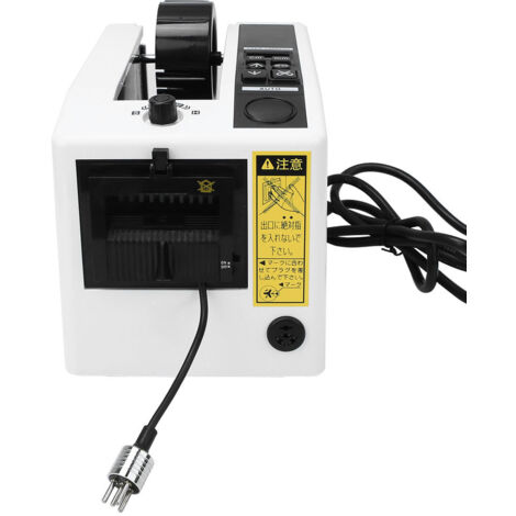 Distributeur de ruban adhésif automatique manuel/automatique, coupe-ruban adhésif électrique, machine de découpe, prise UE 220 V (1/5)