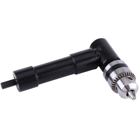 Adaptateur de perçage à angle droit avec tige hexagonale de 8 mm et rallonge à 90 degrés (1/5)