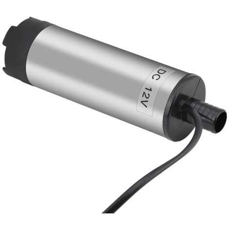 Pompe de transfert électrique submersible détachable 12 V CC 51 mm pour carburant diesel, eau et huile (1/5)