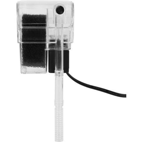 Filtre à eau externe suspendu avec pompe à oxygène pour aquarium (1/5)