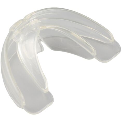 Gouttière de contention dentaire chaude, soins dentaires, gouttière d'entraînement pour dents droites, accessoires, transparente et dure (1/4)