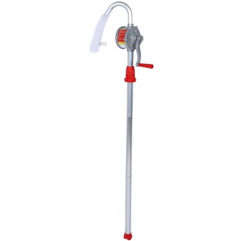 Pompe rotative manuelle pour fût d'huile, compatible avec les applications automobiles, industrielles et agricoles, pour liquide de frein non corrosif de viscosité moyenne. (1/5)