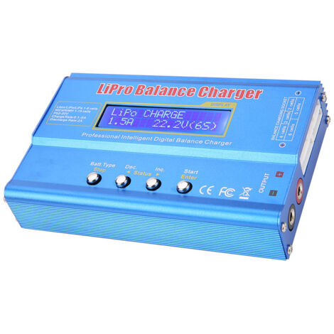 Chargeur/déchargeur d'équilibrage numérique LCD B6 80W pour batteries RC LLiPo NiMH (1/5)