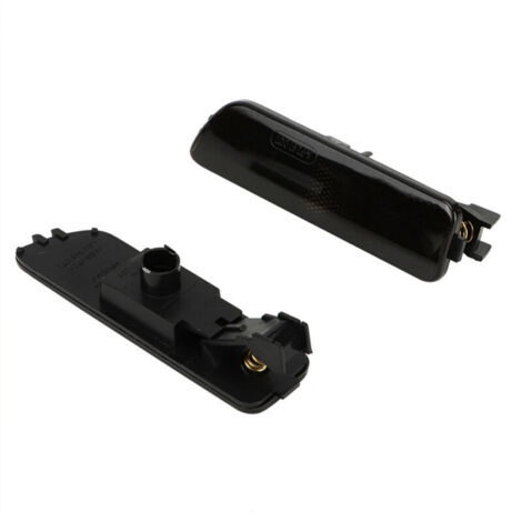 Paire de boîtiers de lumière de côté de pare-chocs fumé pour MK4 617215181853 (Noir) (1/5)