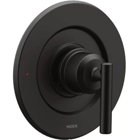 Ensemble de garniture de douche à poignée unique Moen UT2901BL Gibson M-CORE 3-Series, valve requise, noir mat (1/2)