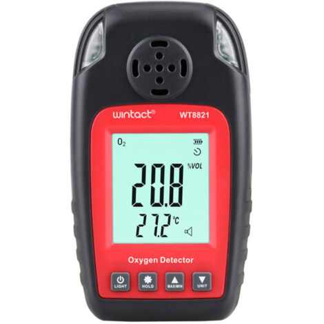 Détecteur de sulfure d'hydrogène, détecteurs et alarmes électrochimiques de gaz H₂S, capteur de surveillance H₂S, appareil de mesure, alarme d'intoxication, écran LCD rétroéclairé (1/5)
