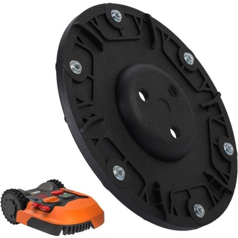Disque de lame de rechange pour robot tondeuse Worx Landrold S&M – Plaque tournante pour 6 lames – Polypropylène renforcé de fibres de verre (1/5)