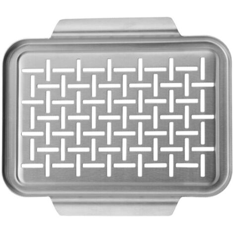 Plaque de gril en acier inoxydable 29025020mm ustensiles de gril (1/4)
