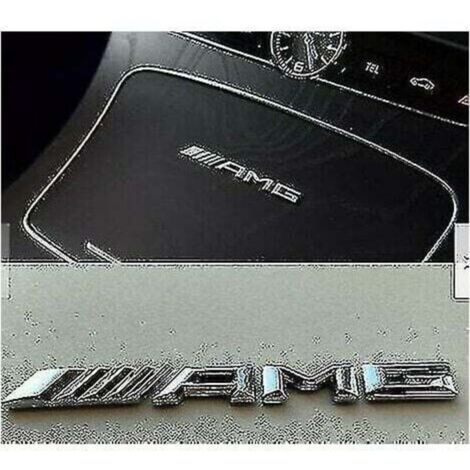 Interior Small Amg Mercedes Badge Cockpit Centre Dashboard Console A B C E S (1/2)