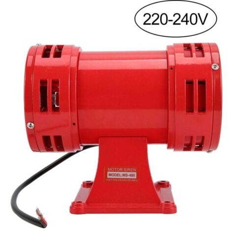 Sirène entraînée par Moteur électrique de l'industrie 150DB, Alarme Continue de sécurité de Sonnerie de klaxon d'alarme(220-240V) (1/5)