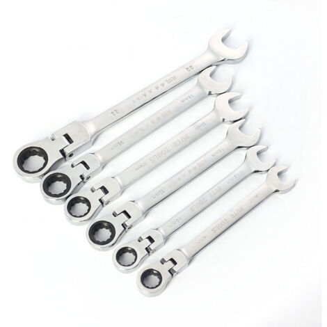 Valise à outils en chrome vanadium pour clé plate à cliquet articulée 12 mm Pour-RAPANDA (1/4)