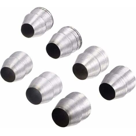 Rond Acier Poignée Coins Ensemble pour Hache/Griffe Marteau/Traîneau Marteau/Hache Poignée Coin 7 pièces (1/5)