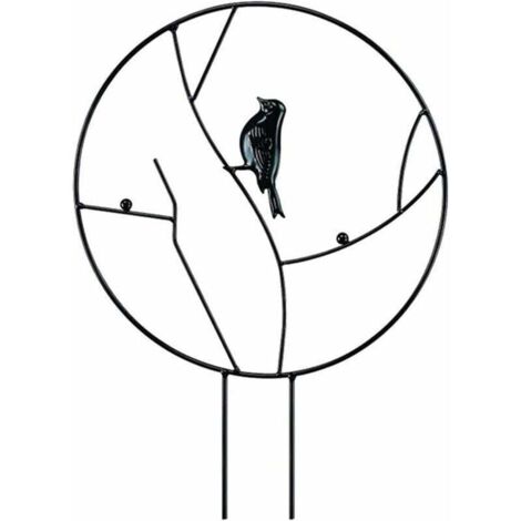 Treillis de Jardin en métal pour Plantes grimpantes, Support de Support en métal pour Plantes à Fleurs résistant à la Rouille Durable pour Plantes en Pot vignes Supports de Fleurs (1/5)