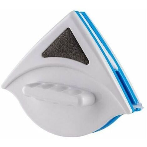 Lave Vitre Magnétique Nettoyeu,Nettoyant à vitres Double Face,Verre latéral Outils d'essuie-Glace,avec Corde Anti-Chute,pour épaisseur de Verre 3-8 mm Outil de Nettoyage magnétique (3-8 mm) (1/4)