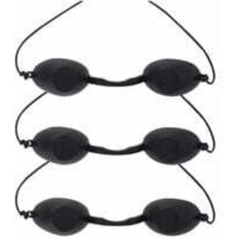 3 Pcs Lunettes de Protection UV, Lunettes Solarium Lunettes Protection UV Conviennent pour la Beauté Laser IPL Convient à la Clinique de Beauté ou à la Maison (1/4)