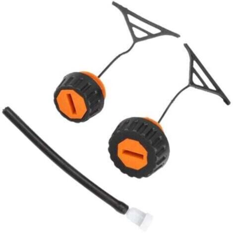 Bouchon de réservoir de gaz Bouchon d'huile Pièces de Rechange pour tronçonneuse Stihl 020 021 023 024 025 026 028 034 038 (1/4)