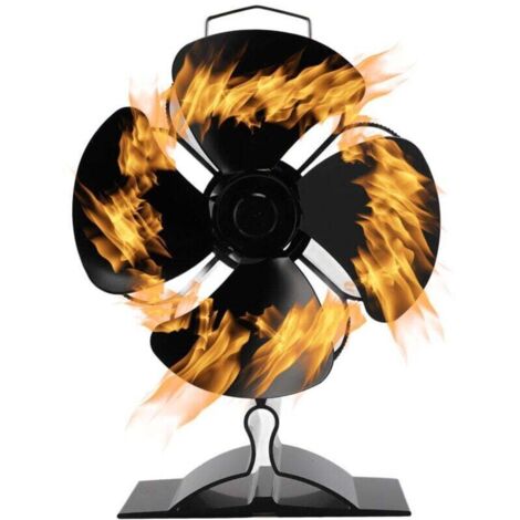 Ventilateur de poêle sans électricité Autres accessoires de cheminée Poêle Souffleur pour cheminée (1/5)
