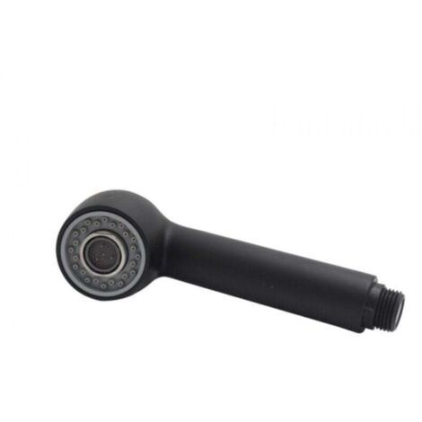 1pc Douchette Robinet Cuisine Jets Tête de Douche Remplacement Douchette pour Mitigeur Cuisine, Noir (1/3)