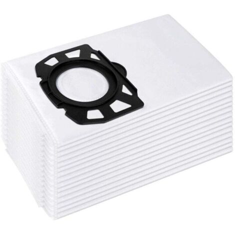 lot de 10sacs d'aspirateur pour kärcher 2.863-006.0 sacs filtrants en non-tissé 487 wd4 wd5 wd6 wd5p wd6p premium mv4 mv5 mv6 sacs filtrants pour aspirateur humide et sec (1/5)