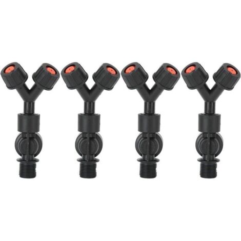 4pcs anti - gouttes double tête de pulvérisation, accessoires pour pulvérisateur électrique agricole à dos de calibre (1/5)