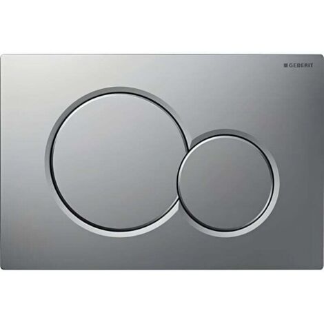 Pour Geberit 115.770.JQ.5 PULSADOR SIGMA01 PLASTICO BARNIZADO CROMO MATE