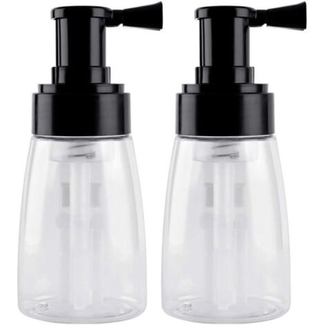 Lot de 2 vaporisateurs de poudre capillaire , voyage vides , rechargeables pour salon , maison , beauté (140 ml + 140 ml) (1/4)