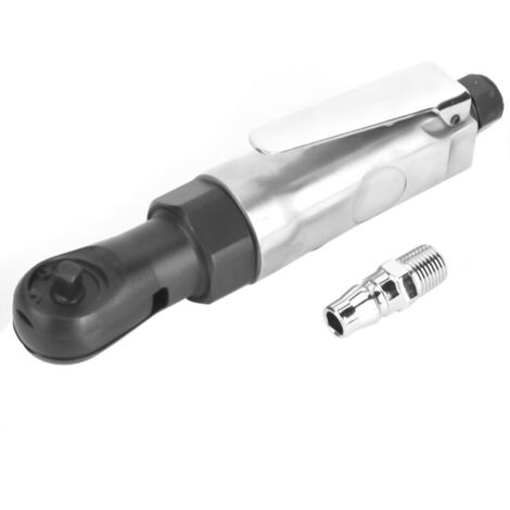 Clé à cliquet pneumatique à tige droite Mini cliquets pneumatiques Connecteur fileté 1/4 po Tête carrée 1/4 po (1/5)