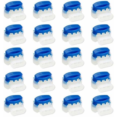 – Connecteurs de câble étanches 20 pcs – Remplis de gel pour extérieur – Résistants aux intempéries – Pour tondeuses robot et voitures (1/5)