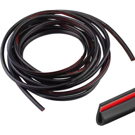 Protection de bord de porte de voiture 10m – PVC résistant aux UV et à l'abrasion – Installation facile avec adhésif double face (1/5)