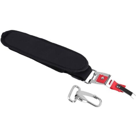 Harnais Bretelle Réglable avec Crochet pour Débroussailleuse Tondeuse Coupe-Bordure Courroie Noire d'épaule Tondeuse à Gazon Accessoire Débroussailleur de Trimmer (1/5)