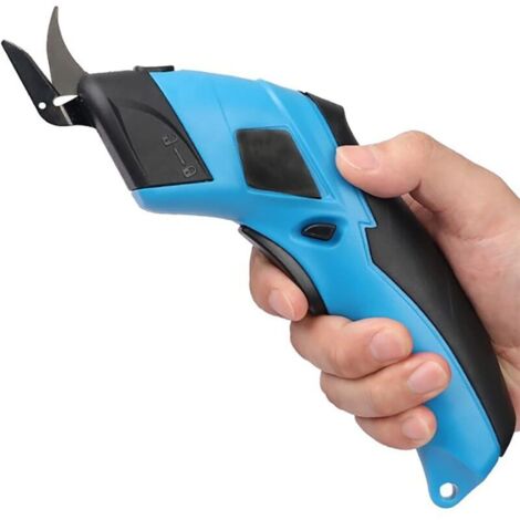 Ciseaux électriques portables rechargeables – Lame en acier au tungstène 85° – Tension 3,6V – Capacité batterie 2000mAh – Charge USB (1/5)