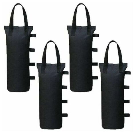 Lot de 4 sacs de sable 50 x 13 cm – Tissu Oxford 600D – Capacité 10 kg – Double couture renforcée pour tonnelle et gazebo (1/5)