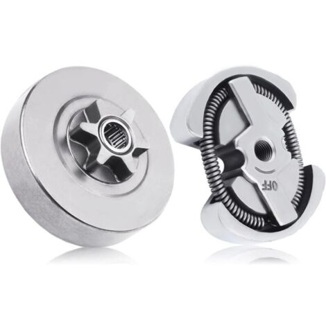 Kit de montage de tambour d'embrayage 3/8-6T pour Husqvarna 120 36 41 136 137 141 142 235 235E 240 236 Jonsered 2035 2036 2040 2041 Partner 350 351 Chaîne scie 53000 47061