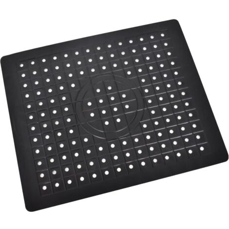 Tapis Fond Evier Protege Evier Cuisine Découpable Pliable Antidérapants Sink Mat Tapis de Protection en Silicone pour Tapis évier de Cuisine en Nid d'abeille pour Fond D'évier de Cuisine(Noir) (1/5)