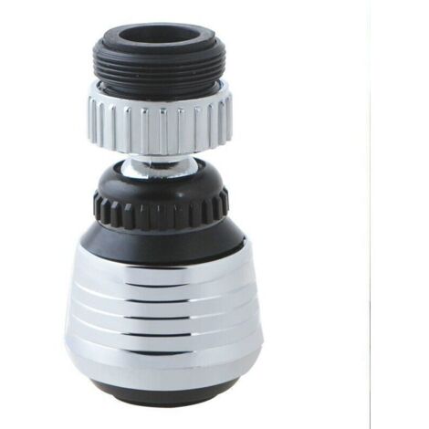 360 Rotation Tête Pivotante Economie Robinet Filtre À Buse Robinet Buse Filtre à Eau Adaptateur Purificateur Bain Aérateur Tête De Pulvérisation Économie D'eau Cuisine Salle De Bains Accessoires (1/4)