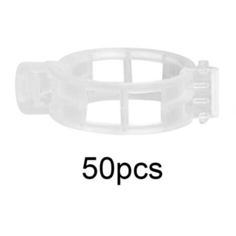 50 supports suspendus pour plantes, fleurs, tomates et légumes, adaptés aux jardins. (1/5)