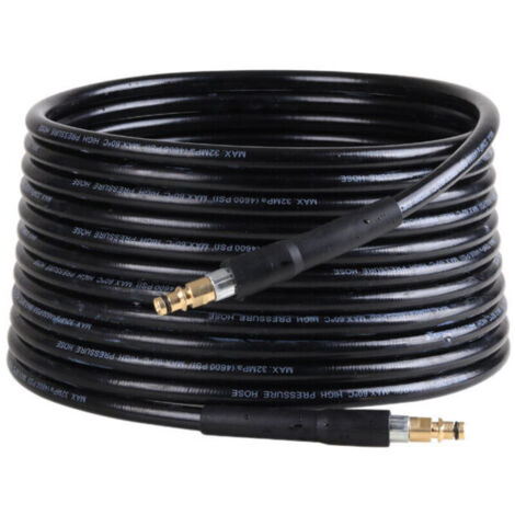 Tuyau de rechange pour Nettoyeur haute pression karcher K2 K3 K4 K5 K6 K7 tuyau de nettoyage haute pression raccord rapide et libération rapide - 6m (1/4)
