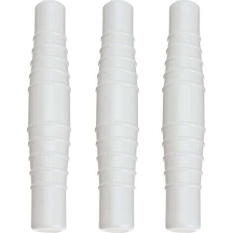 Adaptateur pour tuyau de piscine, 3 raccords de tuyau en plastique, compatible avec les tuyaux d'aspiration de piscine (1/4)