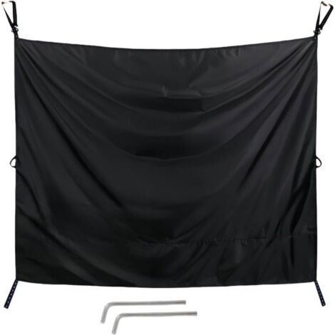 Rideaux de Douche arrière diviseur de Voitures Rideaux d'intimité Universel Le siège d'auto partition Rideau Campeur Van fenêtre de la fenêtre Grande Protection de Blocage de lumière réglable avec (1/4)