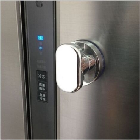 La poignée d'armoire de cuisine instantanée auto-adhésive tire la poignée d'extension de fenêtres en verre coulissantes de porte de réfrigérateur avec l'adhésif 2pcs / Set (1/3)