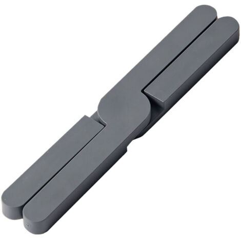 Dessous de plat pliable antidérapant, pliable, en forme de croix, en TPR résistant à la chaleur, pour la cuisine, gris foncé. Support pour casseroles et poêles chaudes. (1/5)