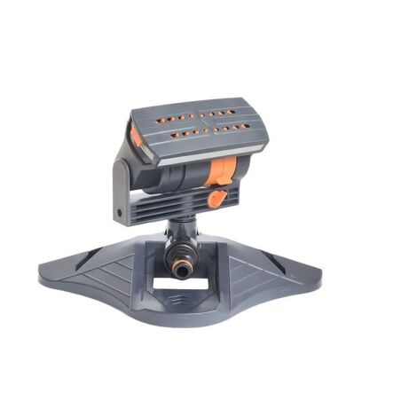 1 pc. Arroseur de jardin avec 16 buses, tête réglable rotative à 180°, système d'irrigation automatique, large couverture, facile à installer, sans électricité, idéal pour pelouse et jardin (1/5)