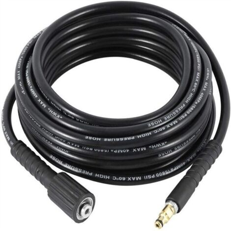 Tuyau d'Extension pour Nettoyeur Haute Pression - Tuyau de Rechange de 10 m - Ancien Modèle Adaptateur M22x10 mm - Accessoires pour Karcher K2 K3 K4 K5 K6 K7 Home Series (1/4)
